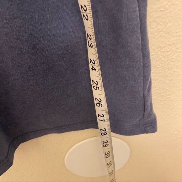 Old Navy french terry Sweatshirt long sleeve winter fall cozy Dress blue M 10-12 - Picture 6 of 7